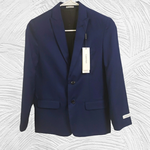 Calvin Klein Boys' Formal Suit Jacket only jacket 1 piece size 12 - Picture 1 of 6